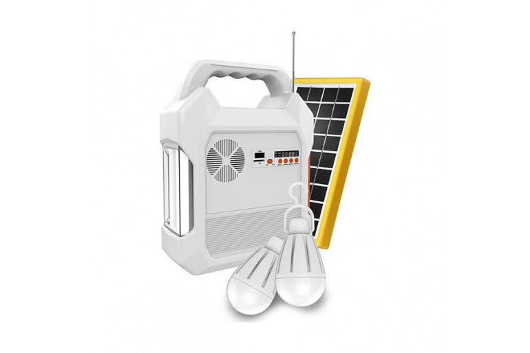 Radio power bank S-Link SL-8699 FM-CD Card-USB-Bluetooth солнечная панель-светодиодная лампа Im8