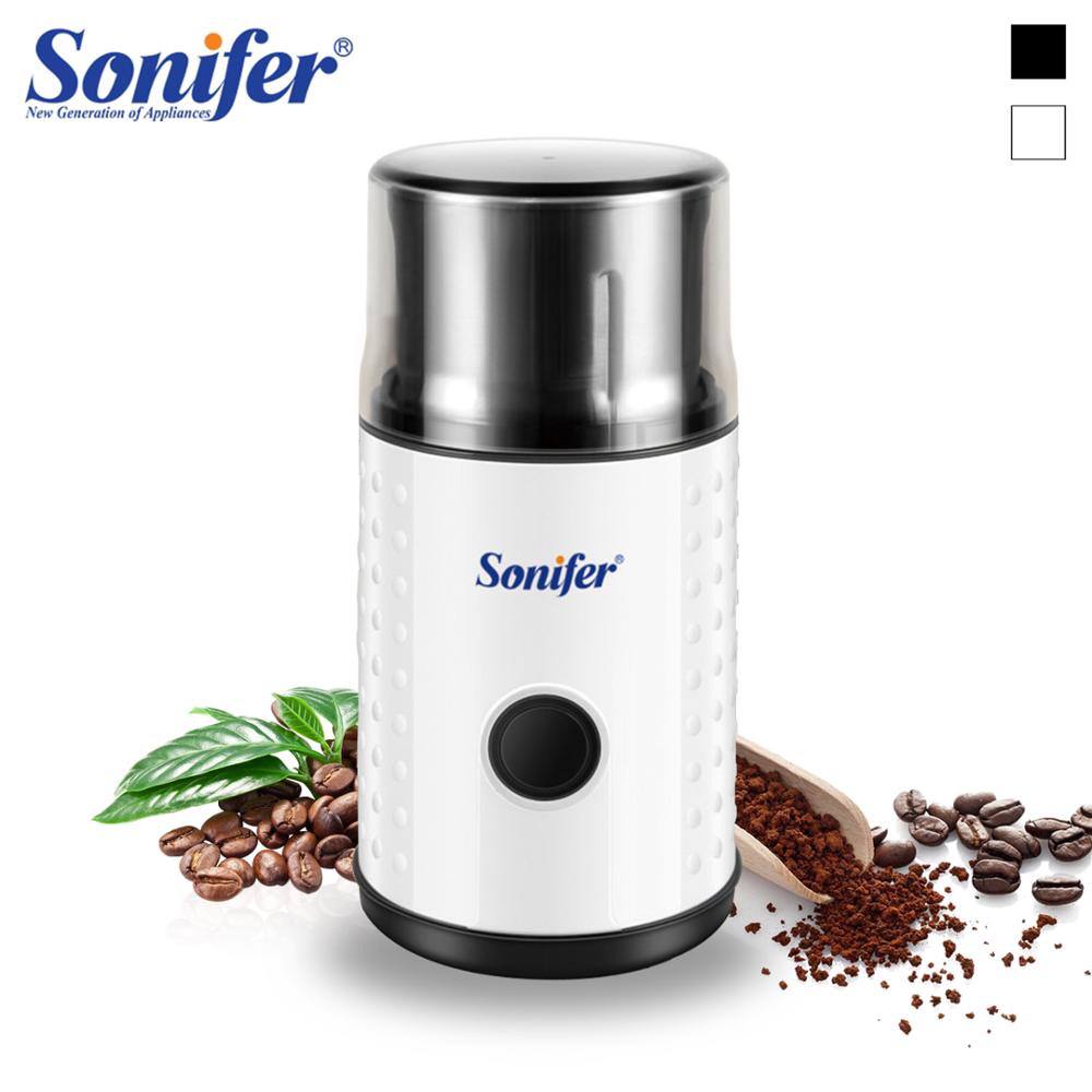 Электрическая кофемолка Sonifer SF-3537 из нержавеющей стали, 220 В kv4